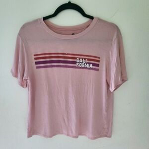 Nwd STUNNER CALOFORNIA short sleeves tulip back top